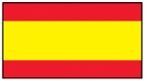 Spain Internationaux Display Flag - 16 Per String (30')