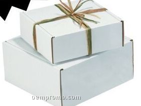 White Specialty Corrugated Packaging (16"X10 1/4"X1/2")