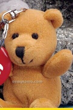 4" Keychain Pals Brown Bear