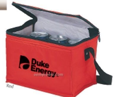 6 Pack Cooler W/ Shoulder Strap