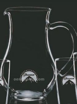 Carberry Pitcher And 4 Hiball Glasses