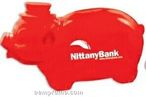 Red Smash-it Piggy Bank (Imprinted)