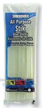 10" Clear Glue Sticks (20 Sticks)