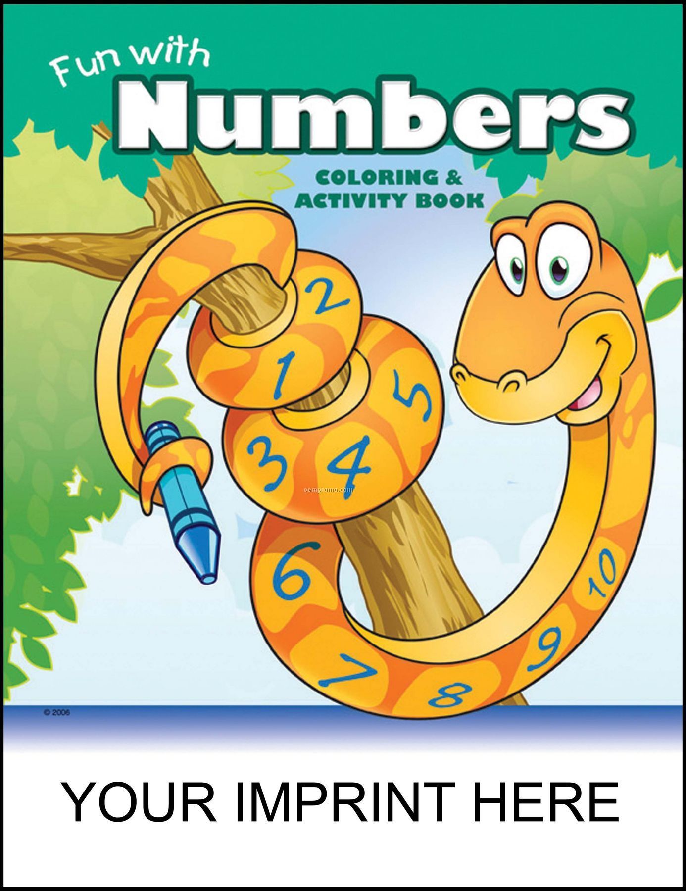 Fun With Numbers Coloring & Activity Book