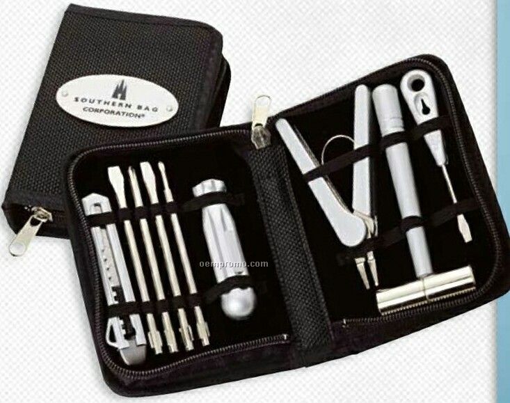 Giftcor 9-in-1 Executive Tool Kit W/ Knife & Screwdrivers