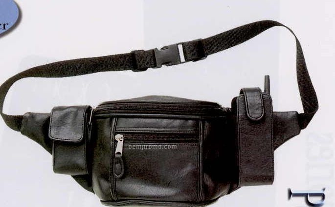Waistpack With Cell Phone Holder (8"X5"X3 1/2")