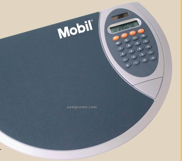 Mouse Pad With Detachable Calculator