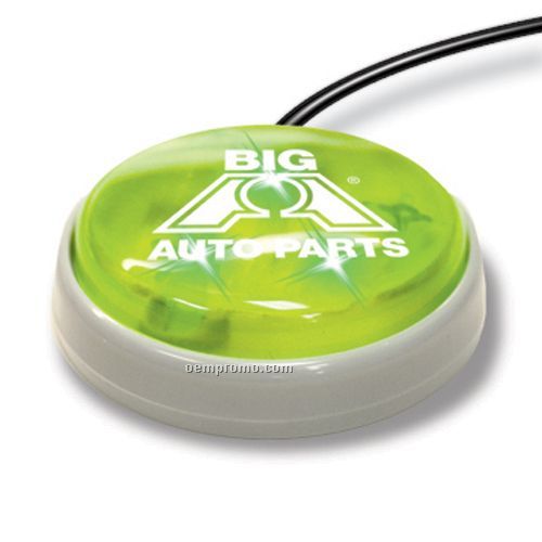 USB Light Up Smart Button For PC (Green)