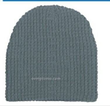 Winter Waffle Beanie Cap (One Size Fits Most)