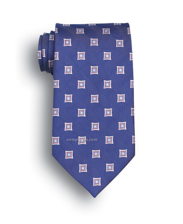 Wolfmark Vasari Polyester Tie - Royal Blue
