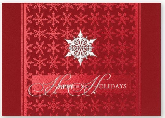In Focus Holiday Card W/ Lined Envelope
