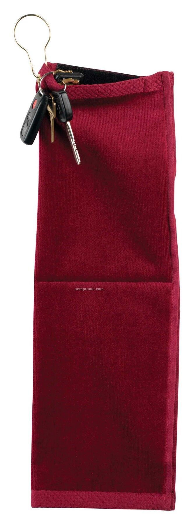 The Glasgow Pouch Golf Towel W/ Hook And Grommet