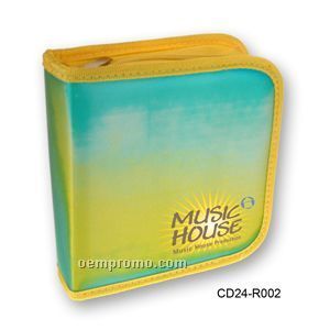 3d Lenticular CD Wallet/ Case - 24 Cd's (Stock)