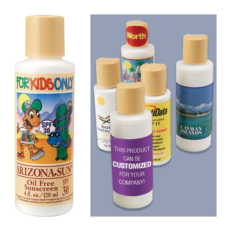 4 Oz. Kids Oil Free Sunscreen Spf 30