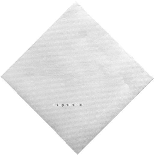 Colorware White Dinner Napkins With 1/4 Fold