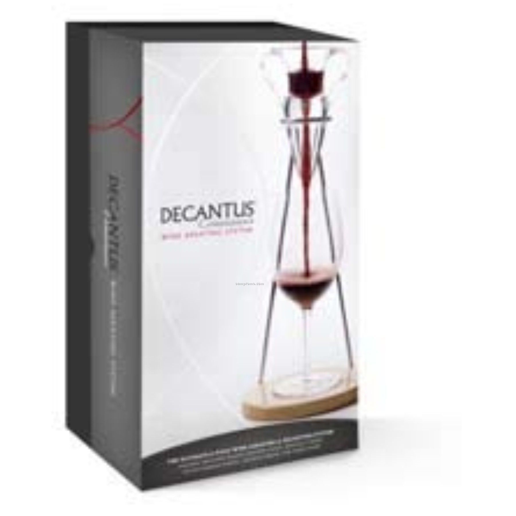 Decantus Connoisseurs Wine Aerator Set 6 Piece Set (Laser Engraved)