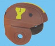 Foam Full Color Old Style Football Helmet