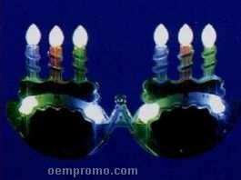 LED Birthday Cake Eyeglasses