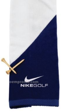 The Glasgow 2 Tone Golf Towel With Hook & Grommet