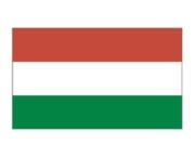Flag Stock Temporary Tattoo - Hungary Flag (2"X1.5")