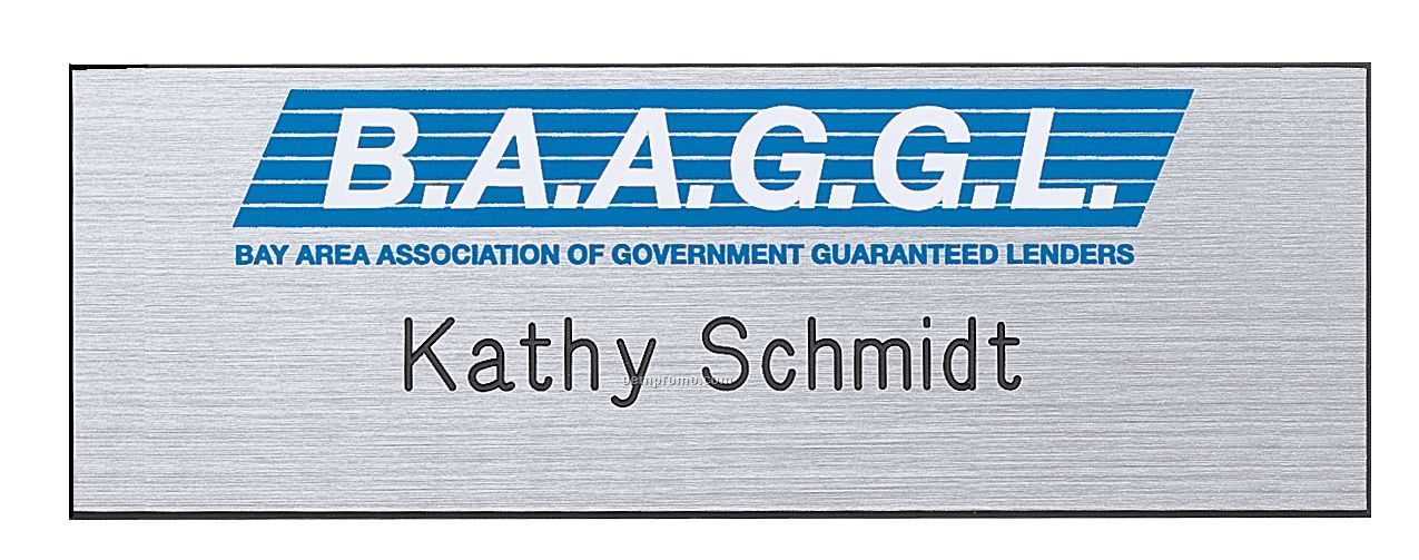 Hollywood Name Badge (3 To 6 Square Inch)