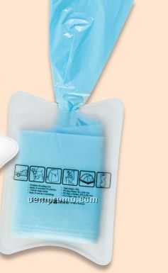 Portable Eco Friendly Trash Bag Dispenser(White)