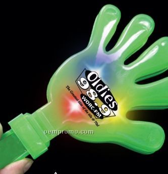 11" Green Light Up Hand Clapper