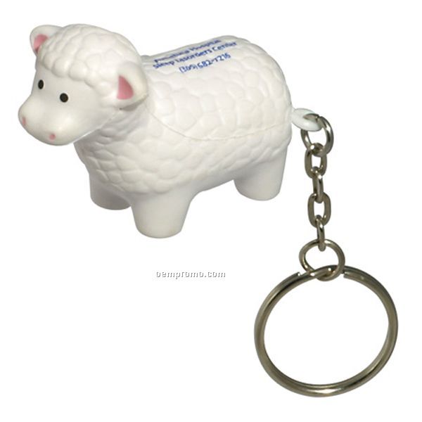 Sheep Key Chain Squeeze Toy