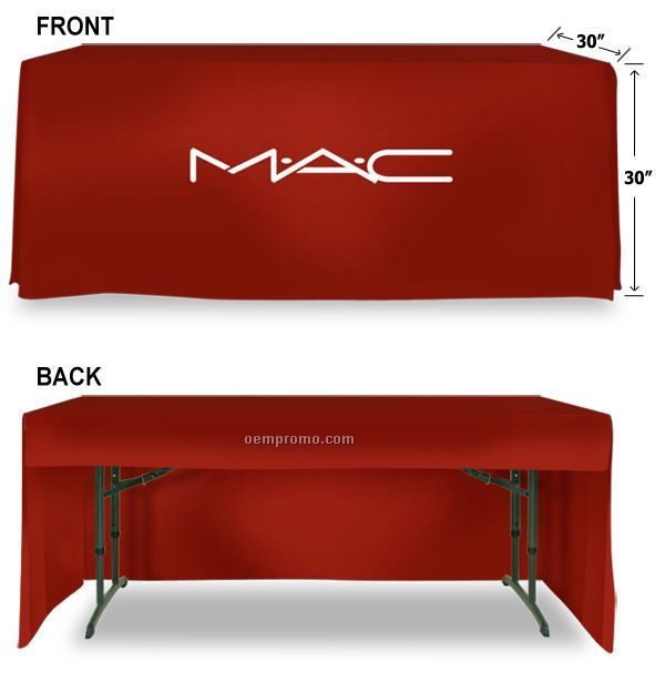 Polyester Flat Table Cover (72"X120")