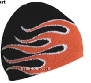 Side Flames Beanie (One Size Fits Most)