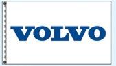 Standard Double Face Dealer Logo Spacewalker Flag (Volvo)