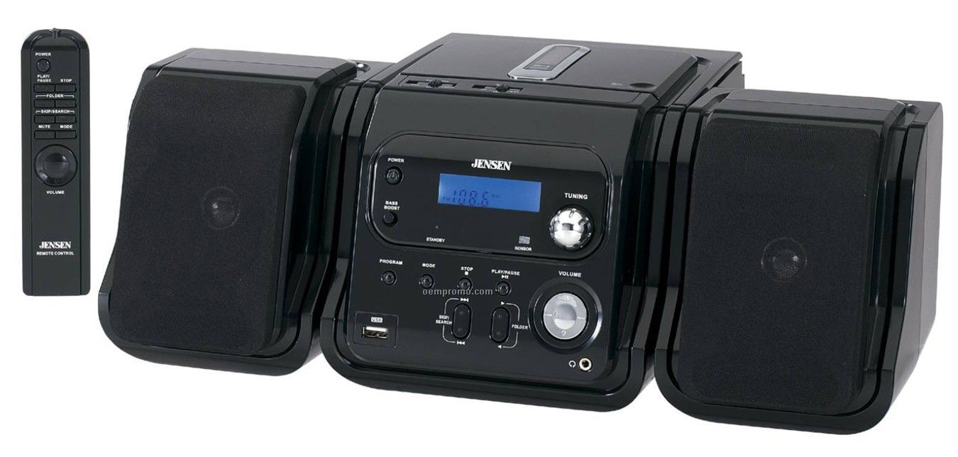 Top Loading Compact Disc System W/ Digital AM/ FM Stereo Receiver & Remote
