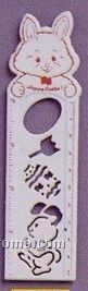 Adgrabbers Plastic 6" Rabbit Stencil Ruler