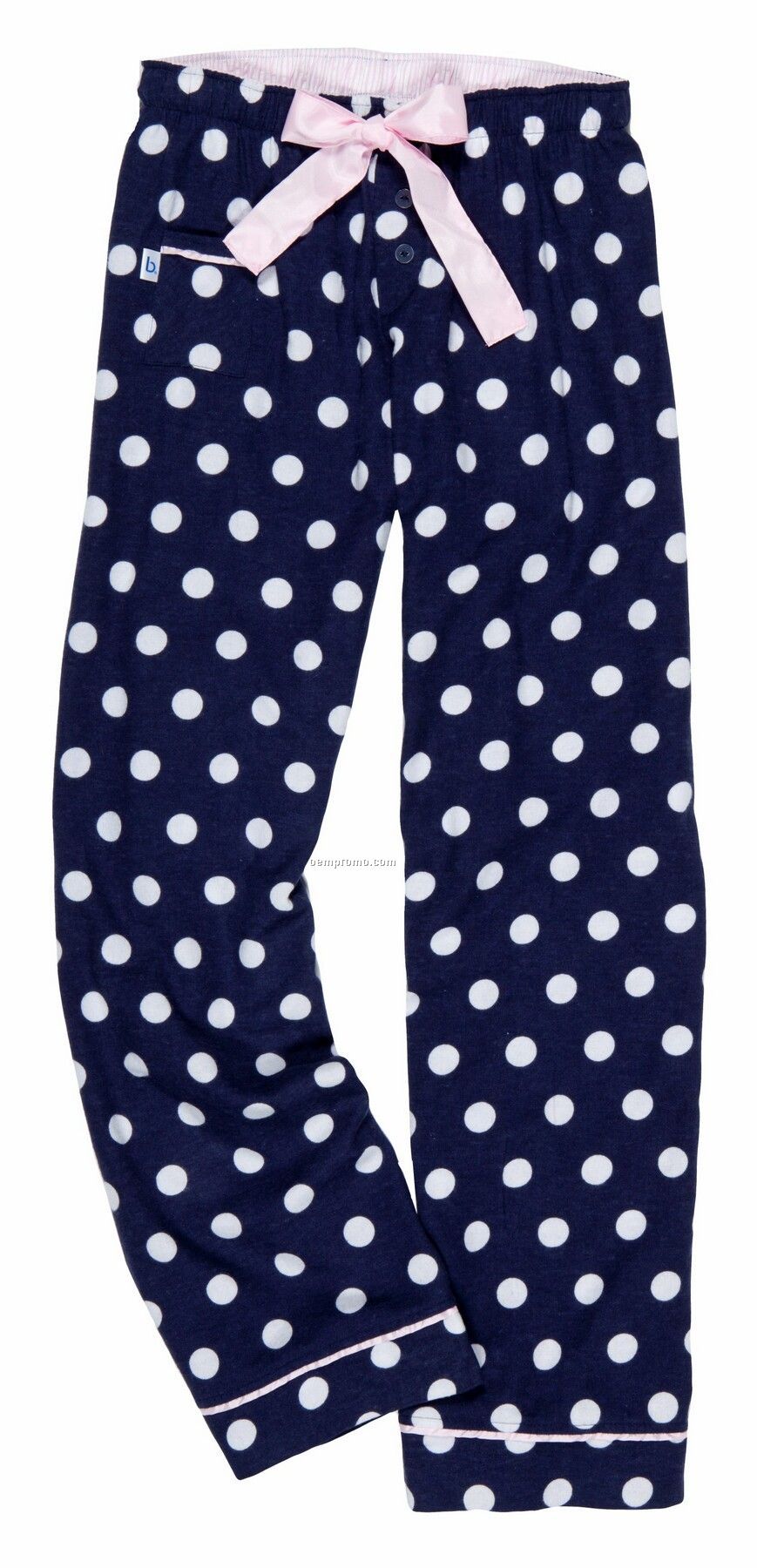 Adult Spot On Navy Blue V.i.p Flannel Pants