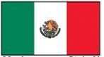 Mexico Internationaux Display Flag - 16 Per String (30')