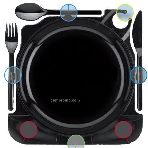 Partyplate All-in-one Convenience Plate