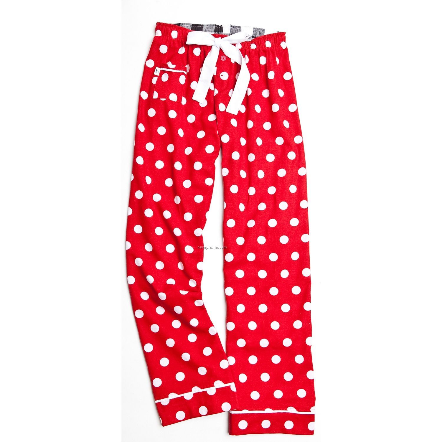 Adult Red Hot Spot V.i.p Flannel Pants
