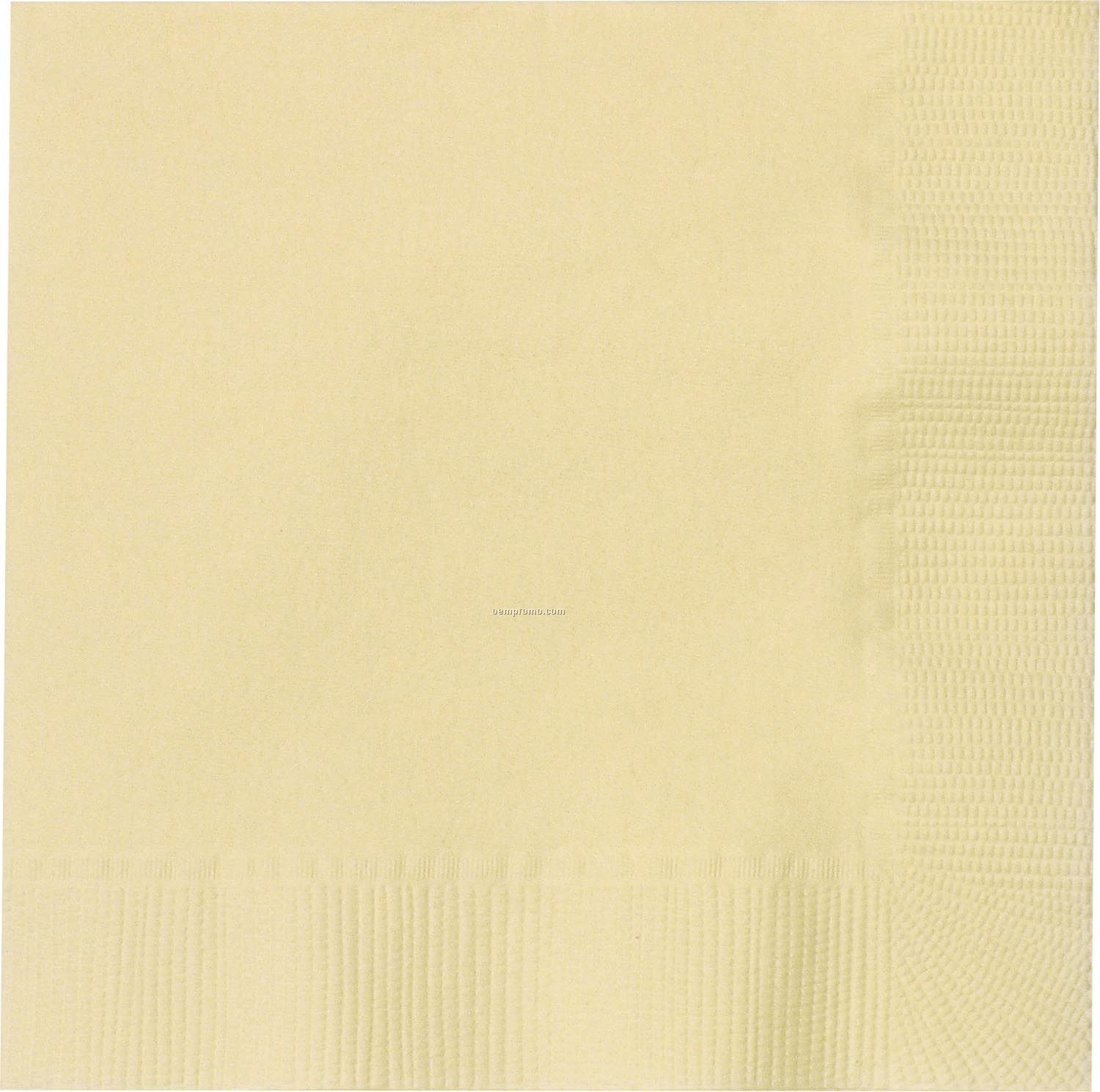 Colorware Ivory White Dinner Napkins With 1/4 Fold