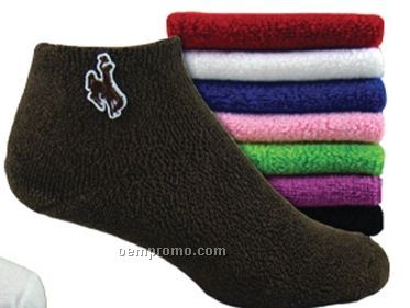 Fashion Terry Footie Sock