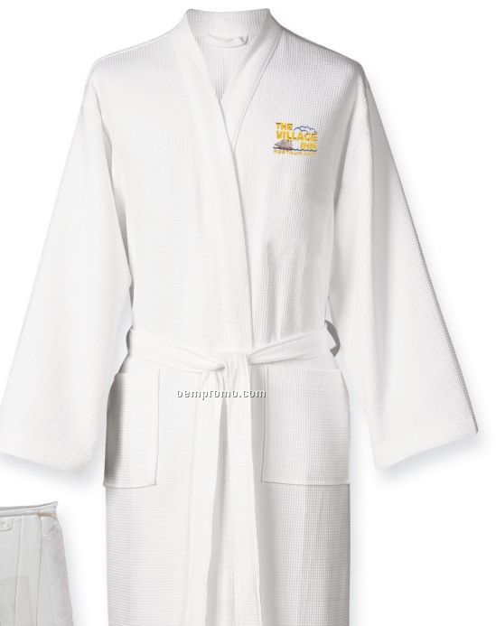 His & Her Waffle Bathrobe (Embroidered)