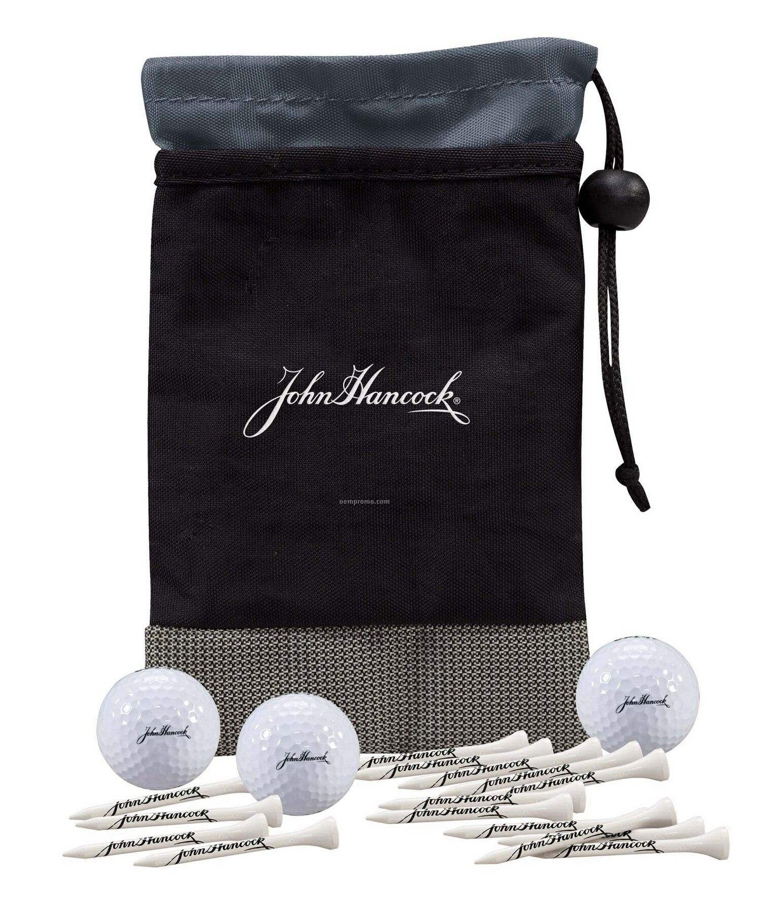 Monterey Event Kit Bag W/ 3 Nike Ndx Heat Golf Balls & 15 Tees