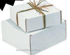 White Specialty Corrugated Packaging (9"X9"X3")