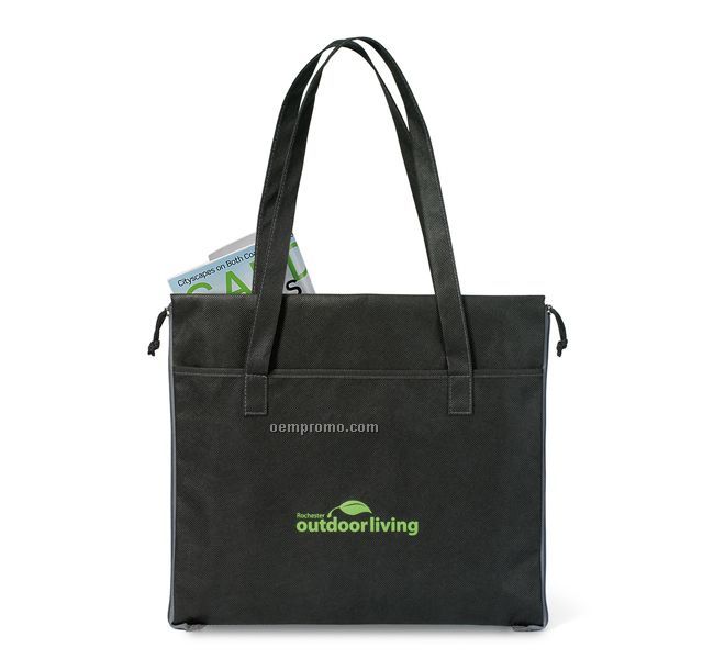 Black Transitions Event Mat Tote