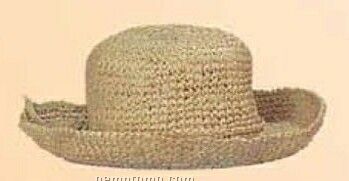Ladies Tight Weave Straw Hat