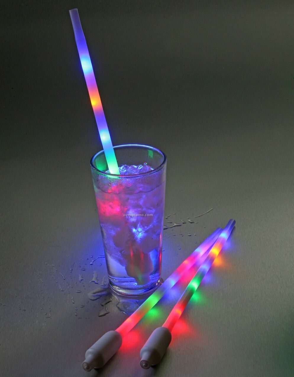 Lighted Straw - 3 Function