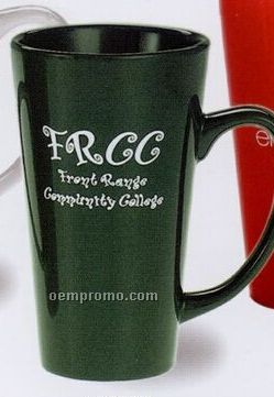 16 Oz. Color Gloss Cone Mug