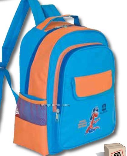 Backpack For Boy - Polyester 600d/Pvc (Blank)