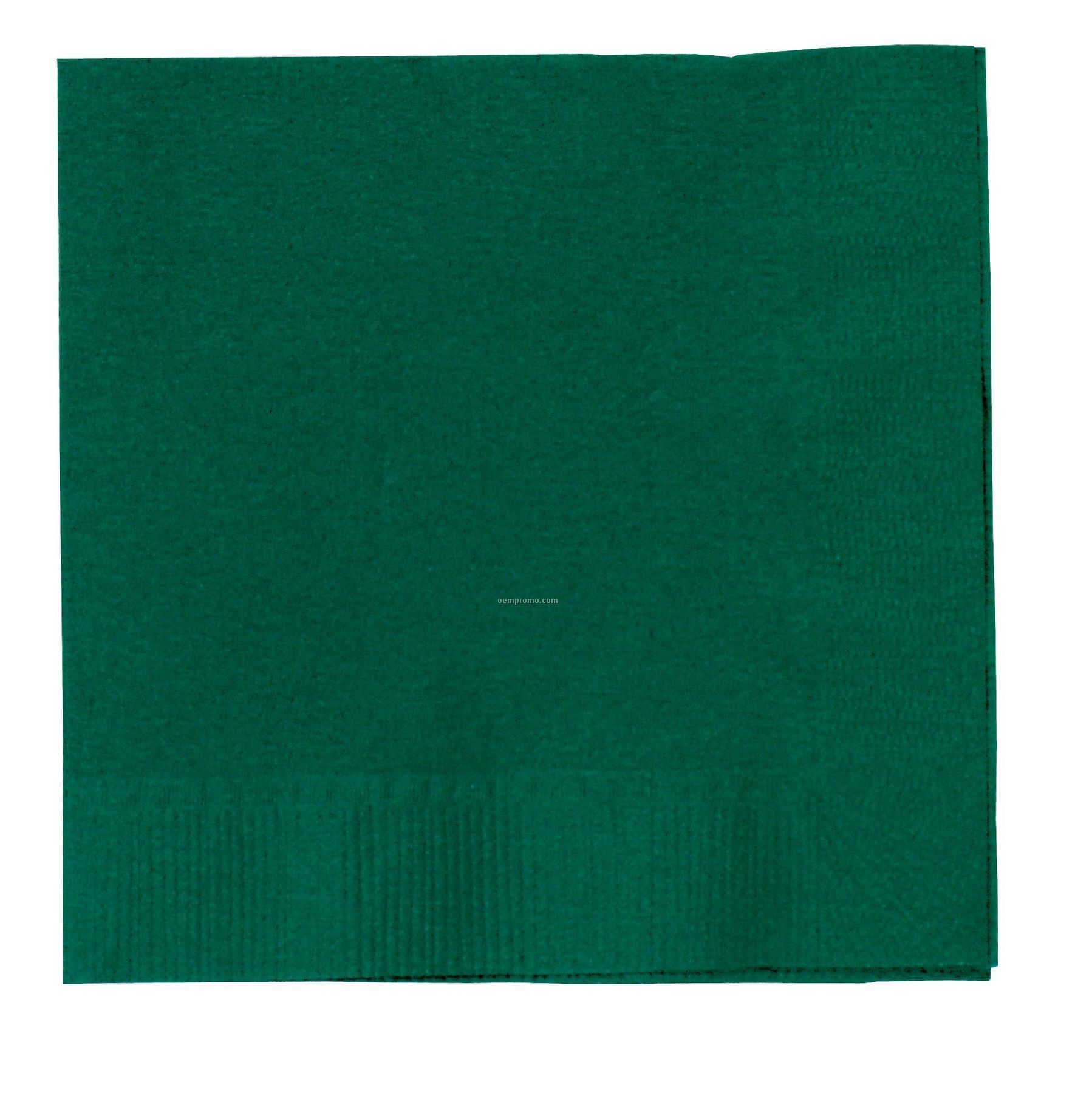 Colorware Hunter Green Dinner Napkins With 1/4 Fold