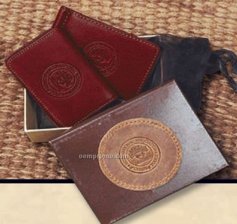 Gift Set W/ Cheyenne River Money Clip/ Wallet & Buffalo Business Card Case