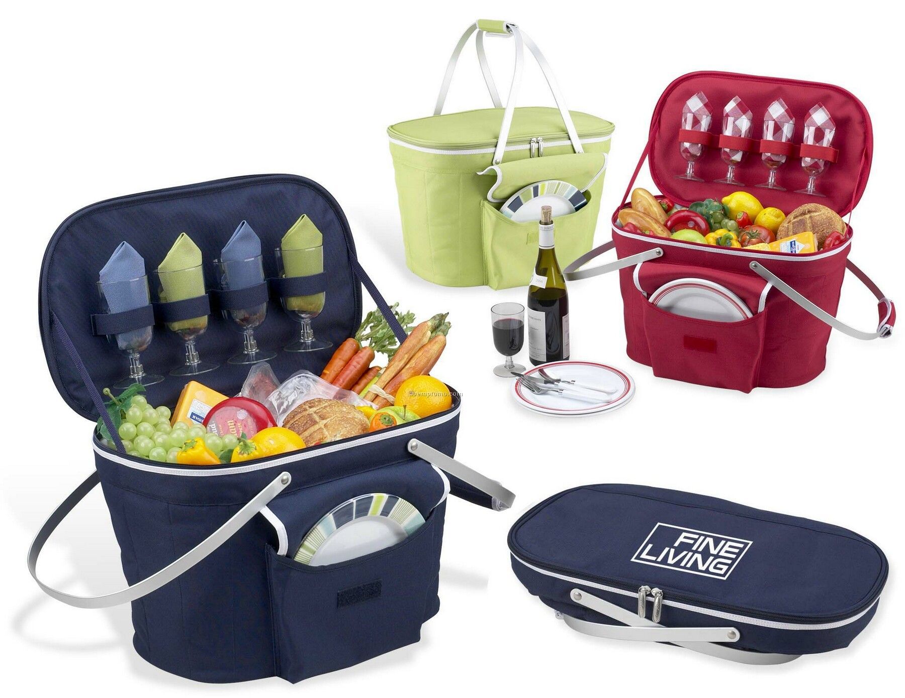 Collapsible Insulated Picnic Basket